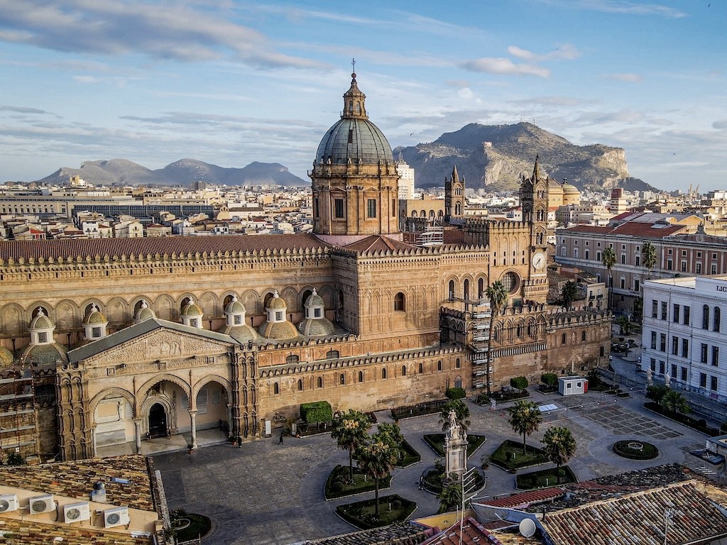 Palermo Fototour: Die Kathedrale von Palermo ist sicherlich eines der häfigsten Fotomotive